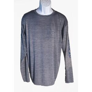 CABO SAN LUCAS Long Sleeve Pull-Over Gray T-Shirt Large